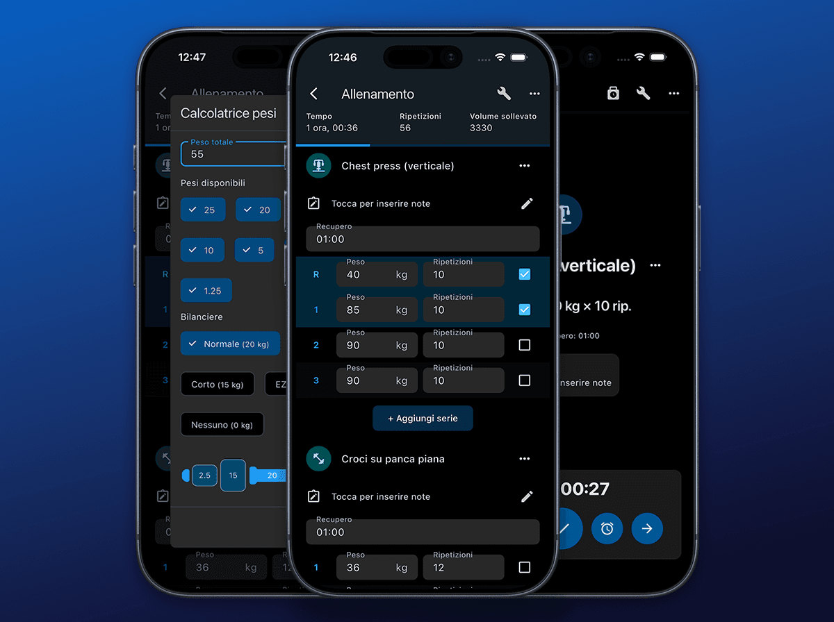 Gym Bro Workout Tracker Interface